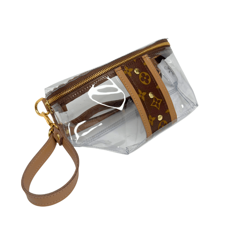Britt Stadium Belt Bag in Upcycled LV