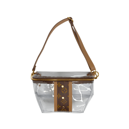 Britt Stadium Belt Bag in Upcycled LV