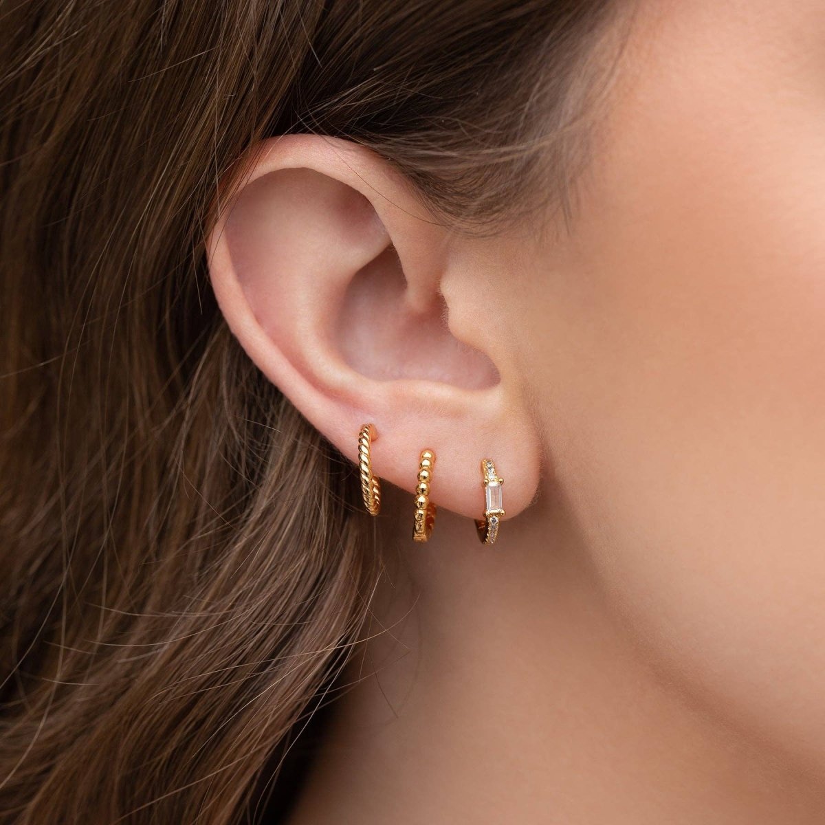 California Dreamin' Hoop Set: Gold by Girls Crew
