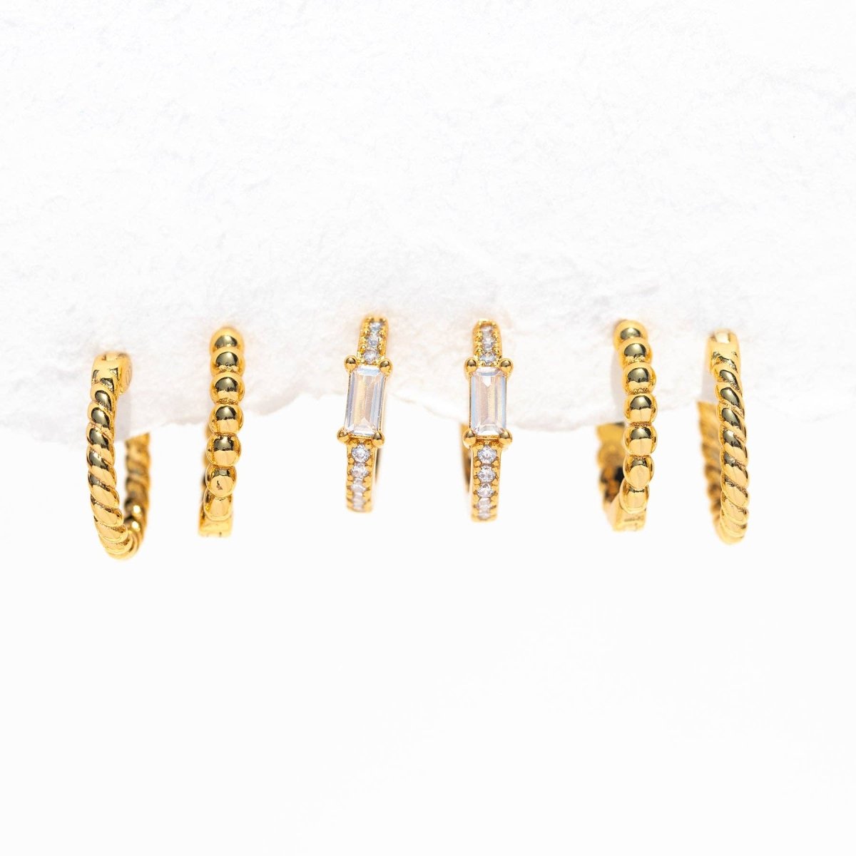 California Dreamin' Hoop Set: Gold by Girls Crew