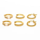 California Dreamin' Hoop Set: Gold by Girls Crew