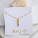 Celestial Moon Phase Necklace in 18K Gold Plating