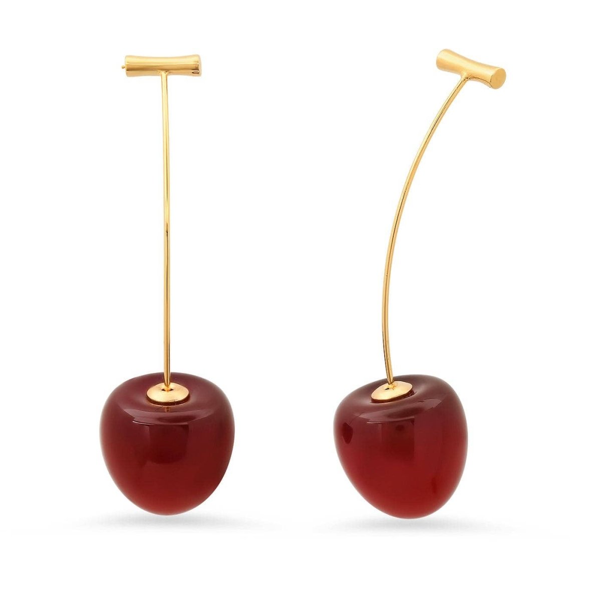 Cherry and Stem Earrings