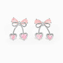Cherry Pie Earrings: Gold - Red Bird Road