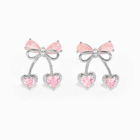Cherry Pie Earrings: Gold - Red Bird Road