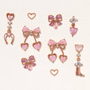 Cherry Pie Earrings: Gold - Red Bird Road