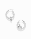 Cherub Hoops: Silver