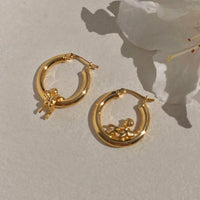 Cherub Hoops: Silver