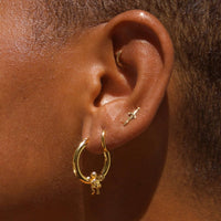 Cherub Hoops: Silver