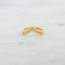 Chevron Ring Set Rings by Sami Jewels