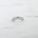 Chevron Ring Set Rings by Sami Jewels