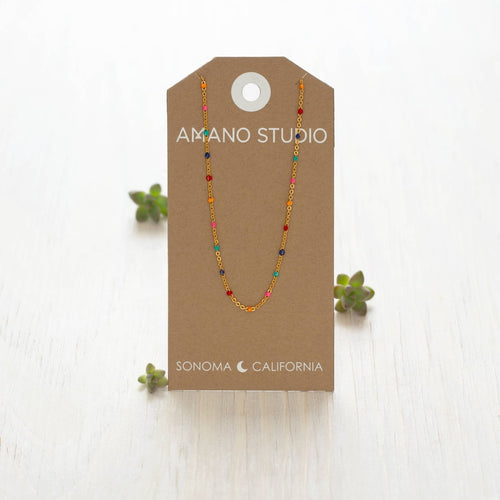 Colorful Enamel Chain