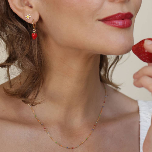 Colorful Enamel Chain