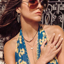 Copa Hoops by Glamrocks Jewelry