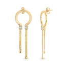 Copa Hoops by Glamrocks Jewelry
