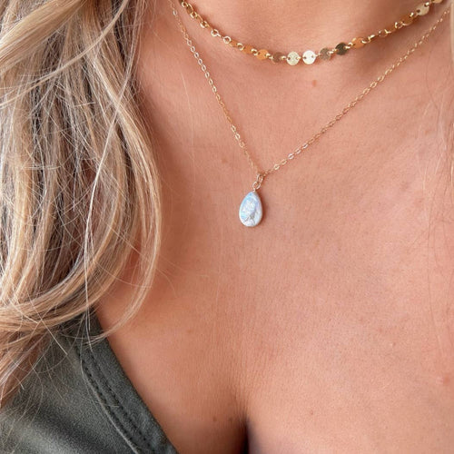 Cora Freshwater Pearl Necklace Gold Filled