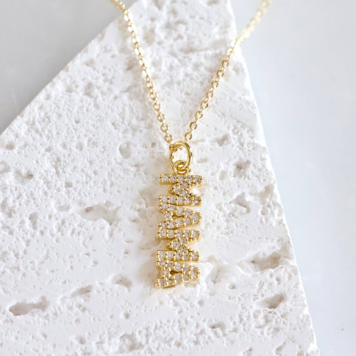 CZ Mama Necklace