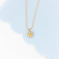 Daisy Pendant Necklace - Red Bird Road