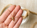 Desert Longhorn Necklace in Gold or Silver for Women