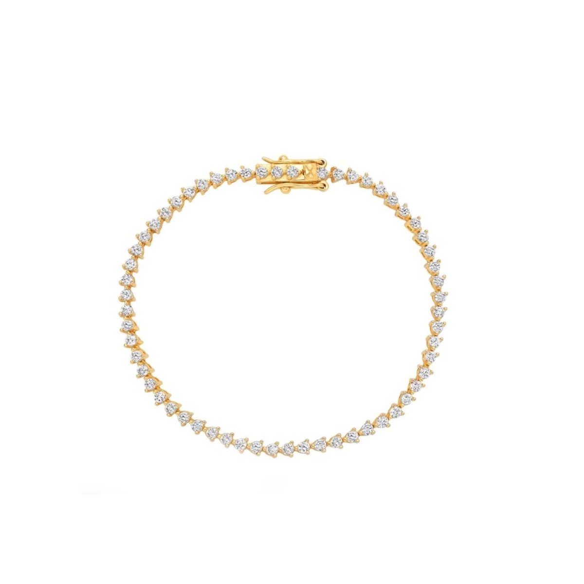 Diamond Dazzle Tennis Bracelet Bracelets by La Kaiser