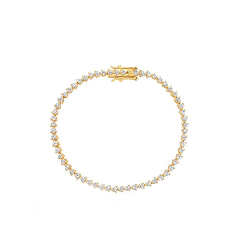 Diamond Dazzle Tennis Bracelet Bracelets by La Kaiser