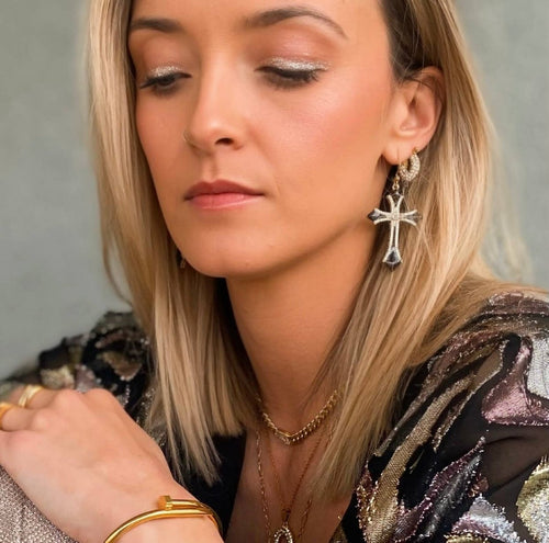 Disco Baby Hoops by Kismet Showroom