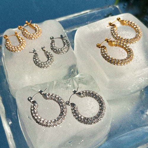Disco Baby Hoops by Kismet Showroom
