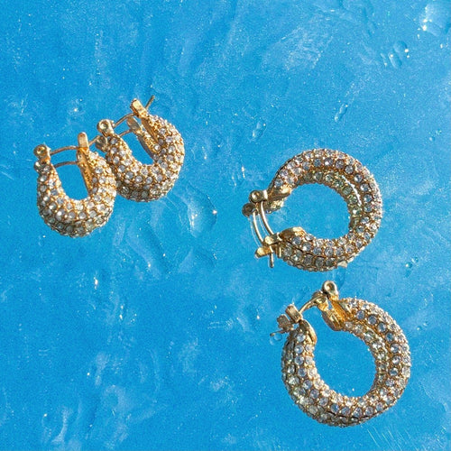 Disco Baby Hoops by Kismet Showroom