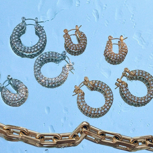 Disco Baby Hoops by Kismet Showroom