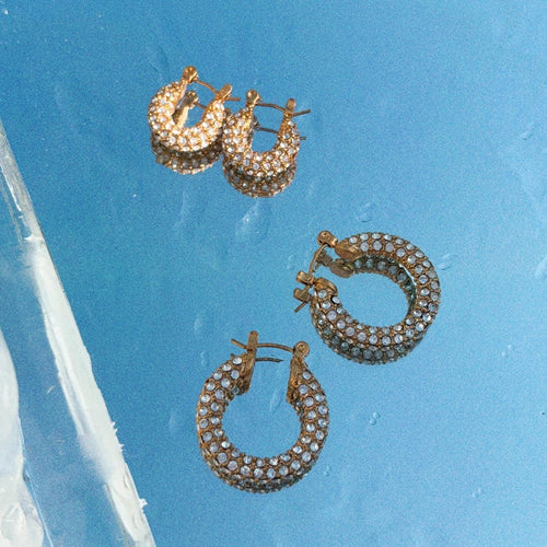 Disco Baby Hoops by Kismet Showroom