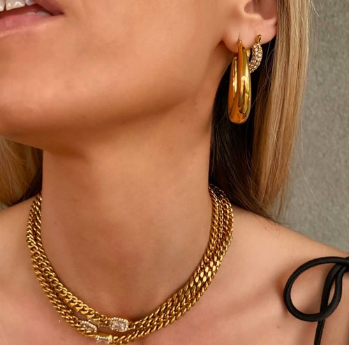 Disco Baby Hoops by Kismet Showroom