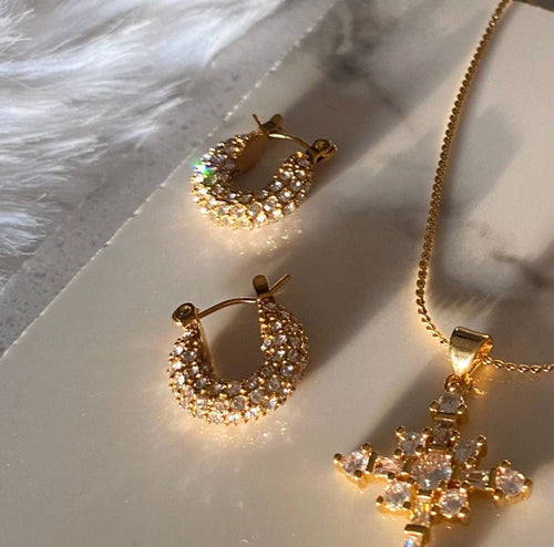 Disco Baby Hoops by Kismet Showroom