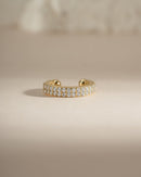 Double Row CZ Ear Cuff - Red Bird Road