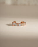 Double Row CZ Ear Cuff - Red Bird Road