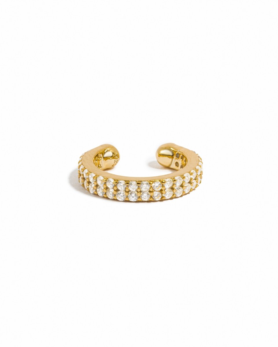 Double Row CZ Ear Cuff - Red Bird Road