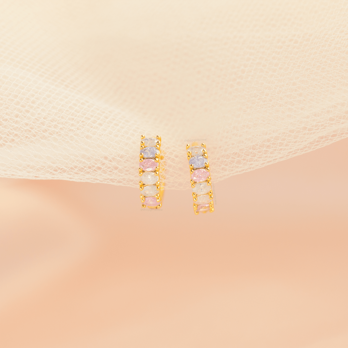 Dreaming About You Hoops: Gold Earrings by Girls Crew