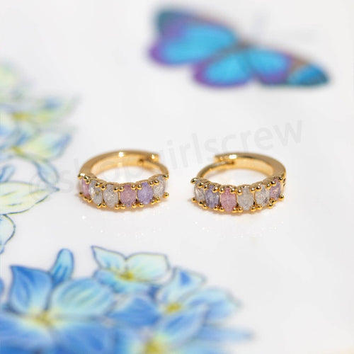 Dreaming About You Hoops: Gold Earrings by Girls Crew