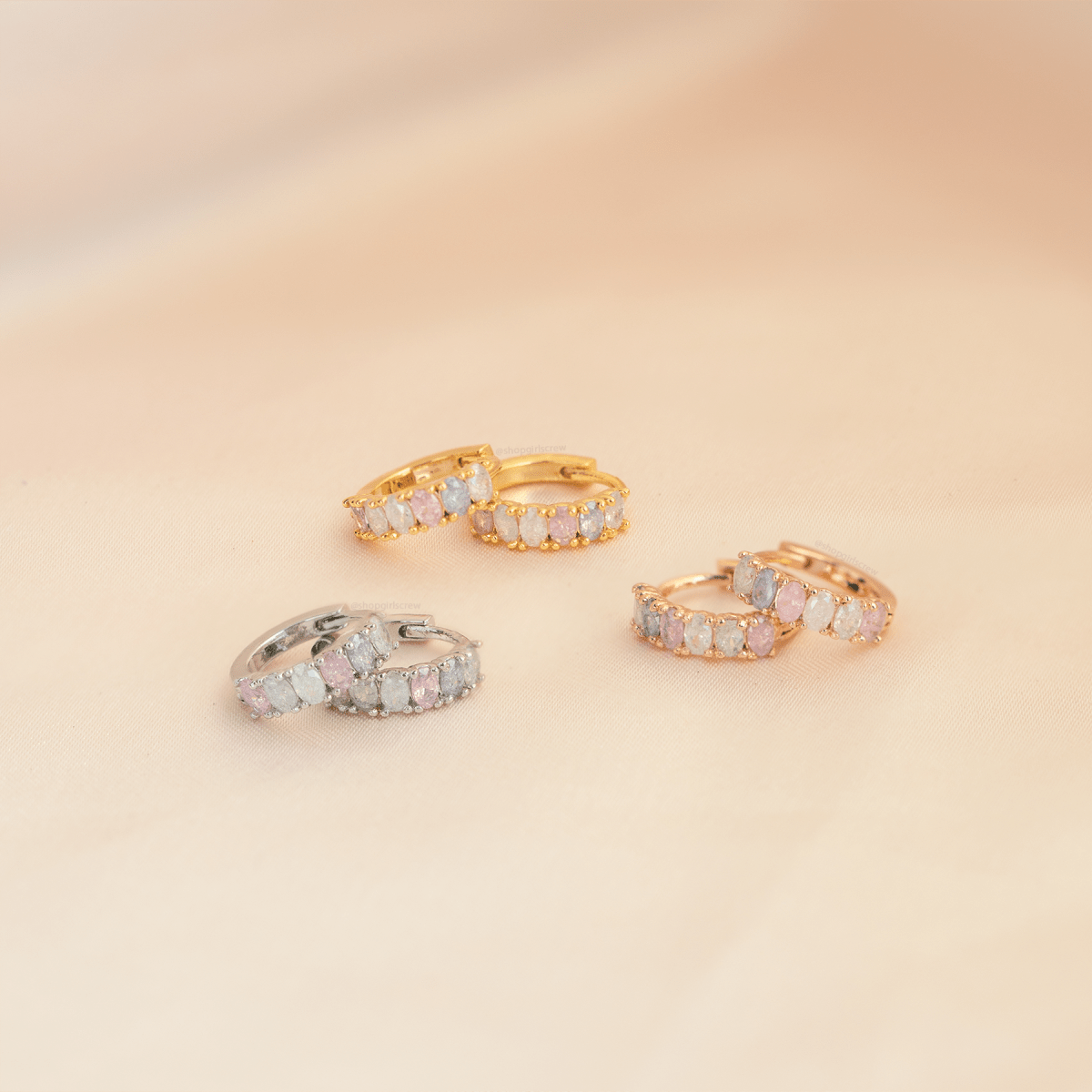 Dreaming About You Hoops: Gold Earrings by Girls Crew