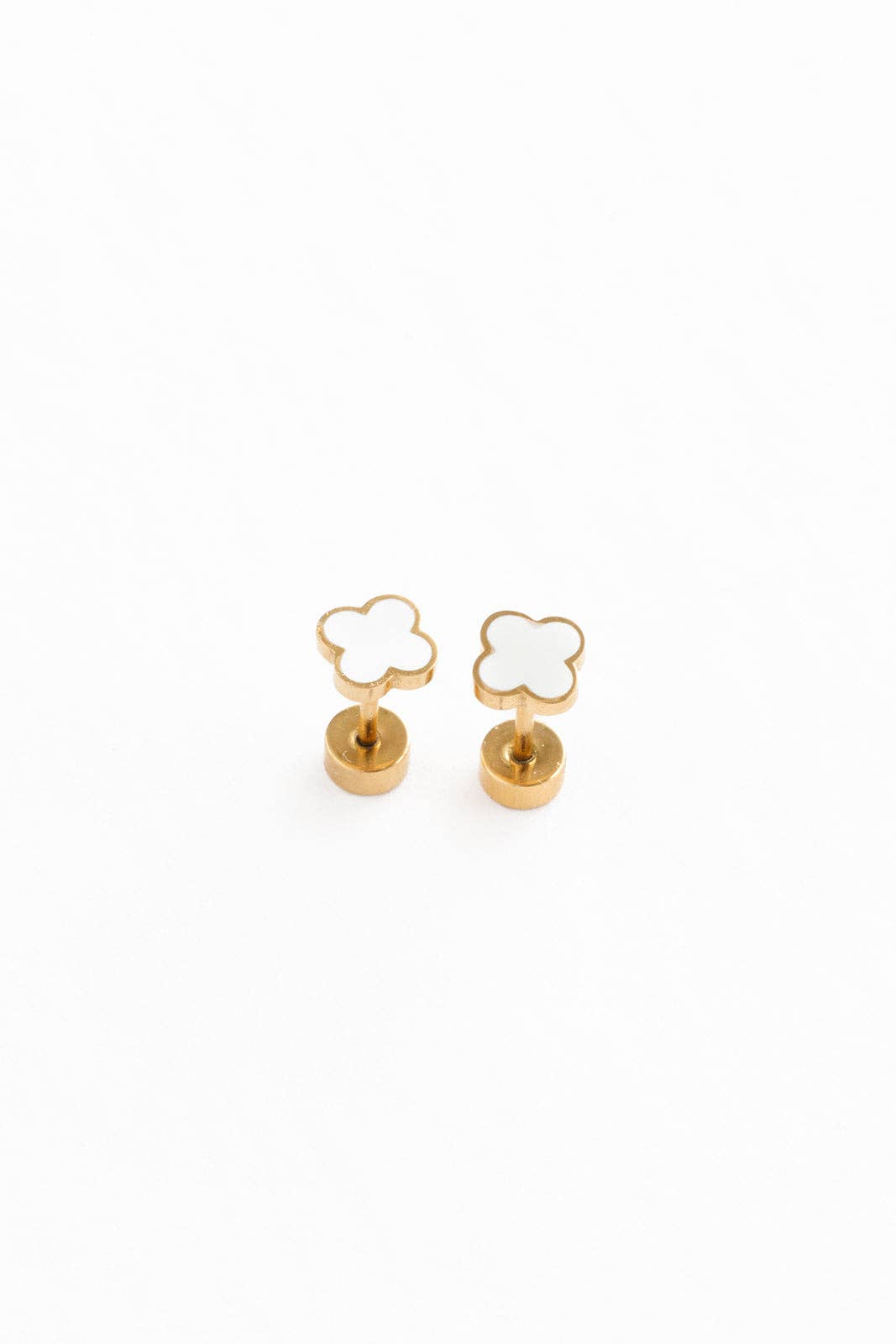 Quatrefoil Studs