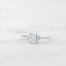 Emerald Cut Stacking Ring Rings by Sami Jewels
