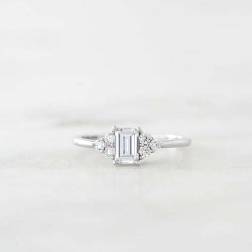 Emerald Cut Stacking Ring Rings by Sami Jewels