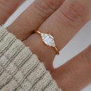 Emerald Cut Stacking Ring Rings by Sami Jewels