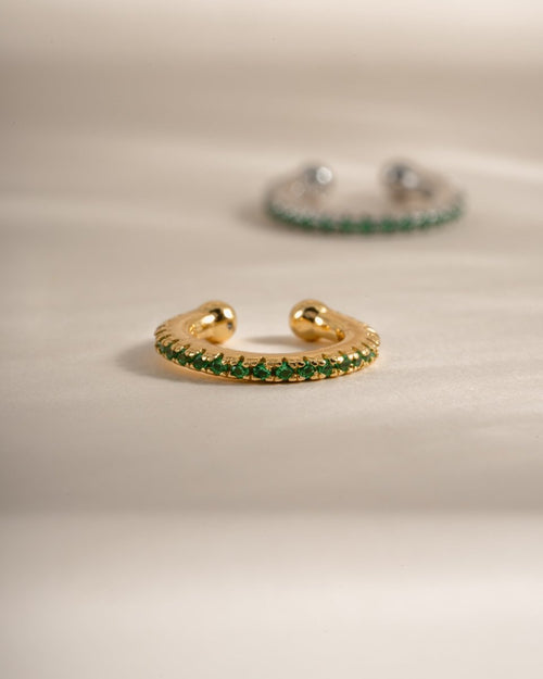 Emerald Ear Cuff - Red Bird Road