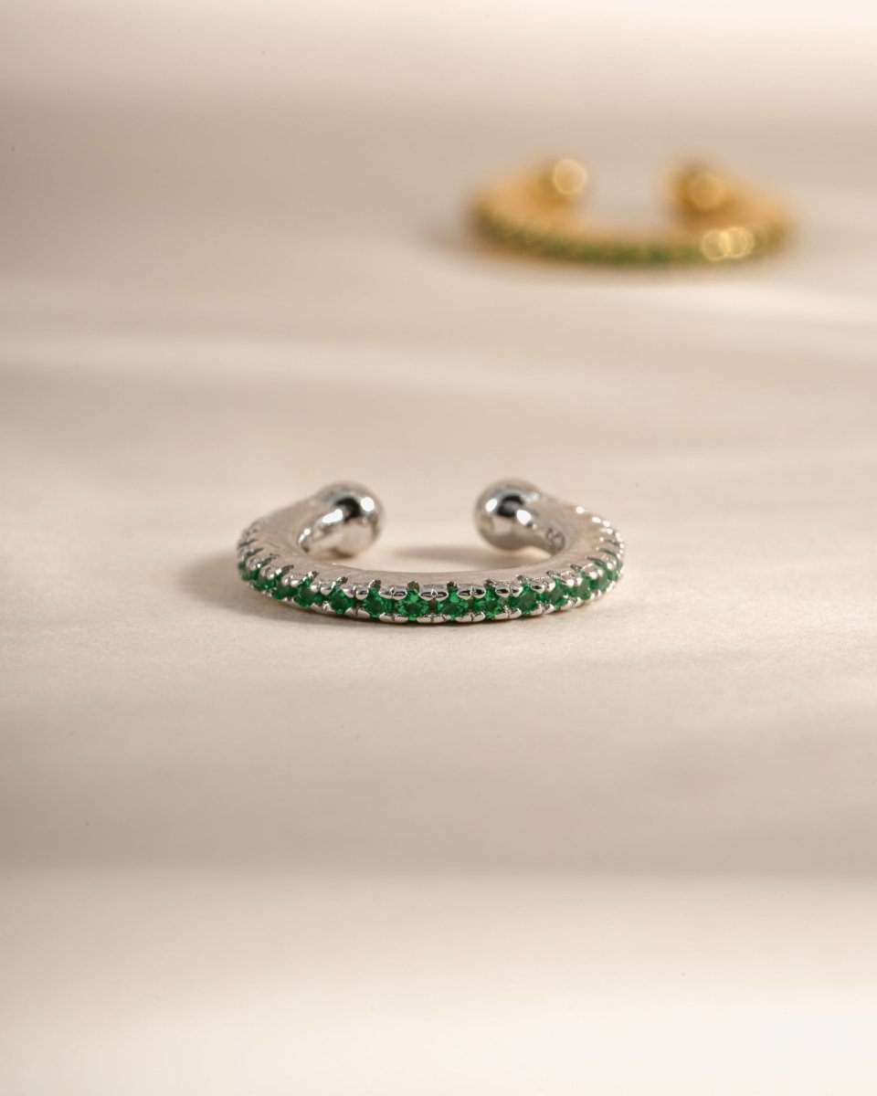 Emerald Ear Cuff - Red Bird Road