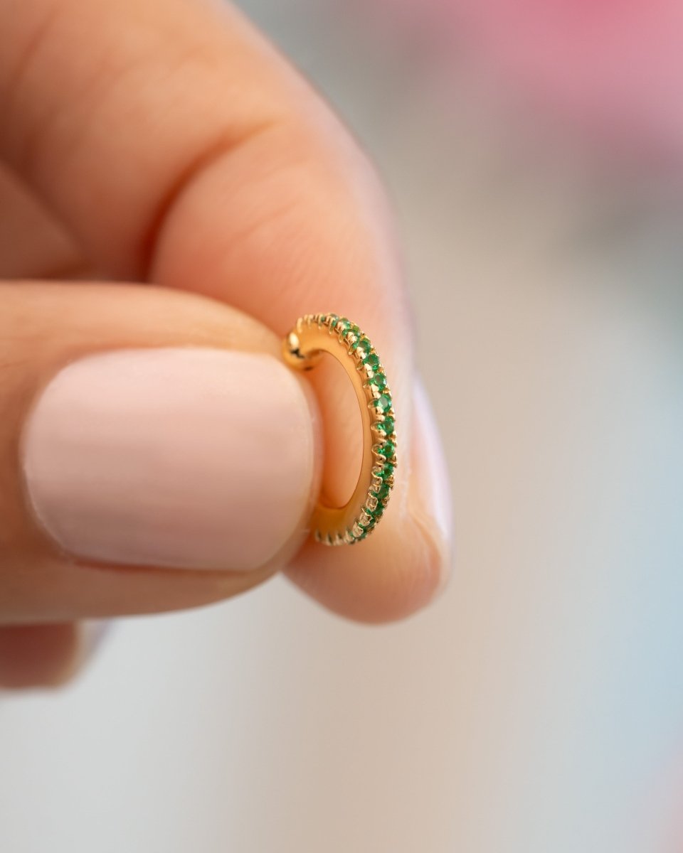 Emerald Ear Cuff - Red Bird Road