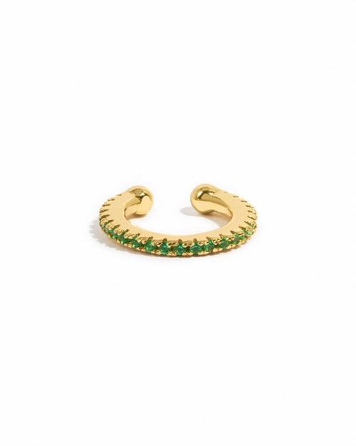 Emerald Ear Cuff - Red Bird Road