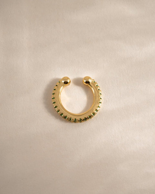 Emerald Ear Cuff - Red Bird Road