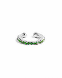 Emerald Ear Cuff