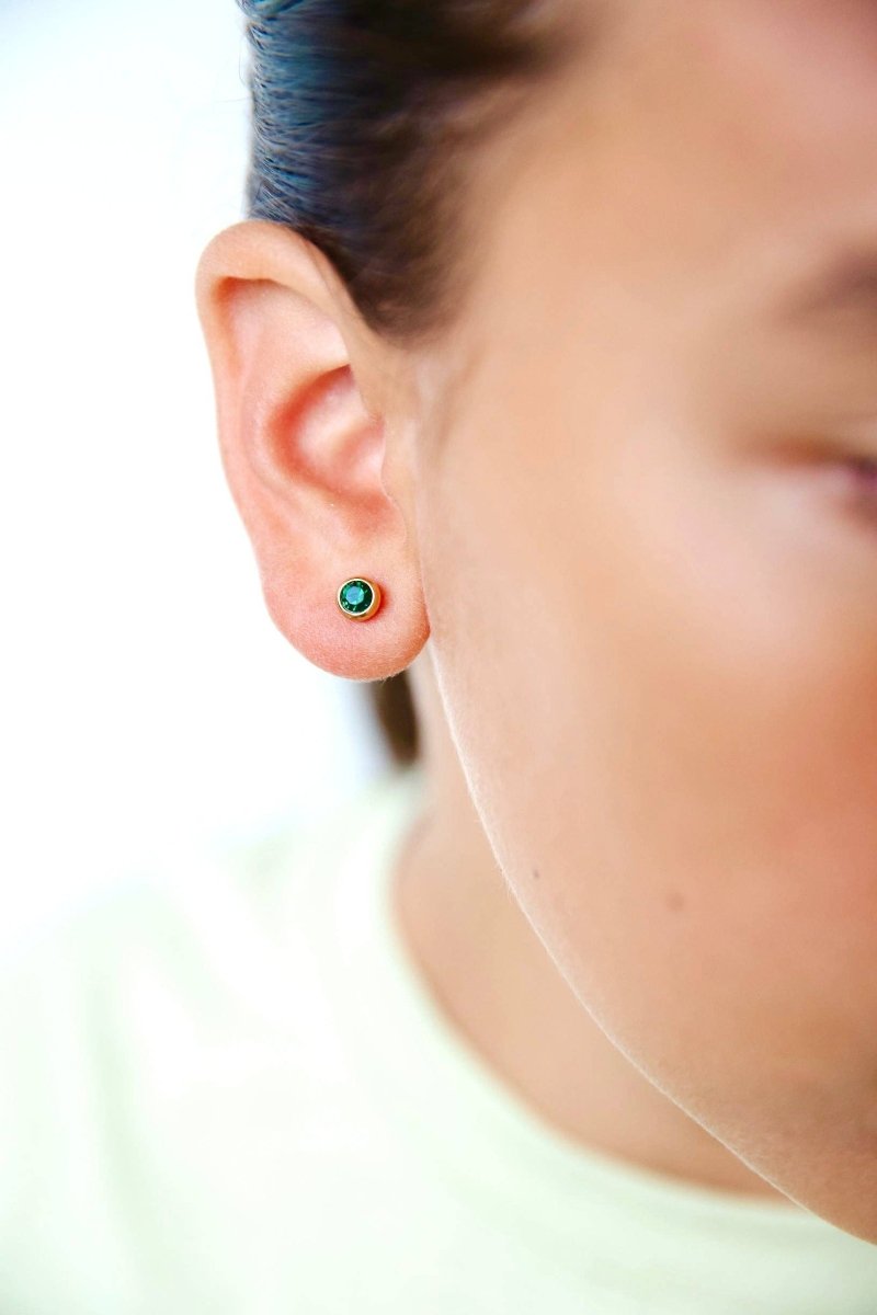 Emerald Studs - Red Bird Road