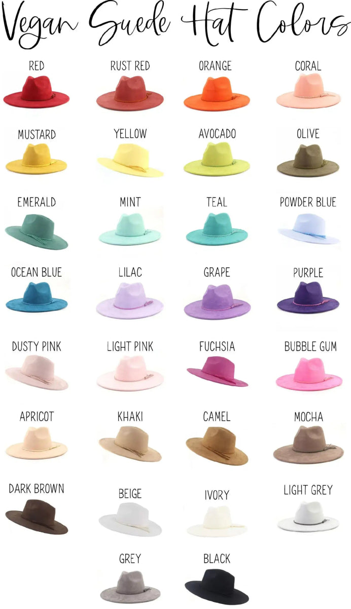 Engraved Floral Hat: Ocean Blue